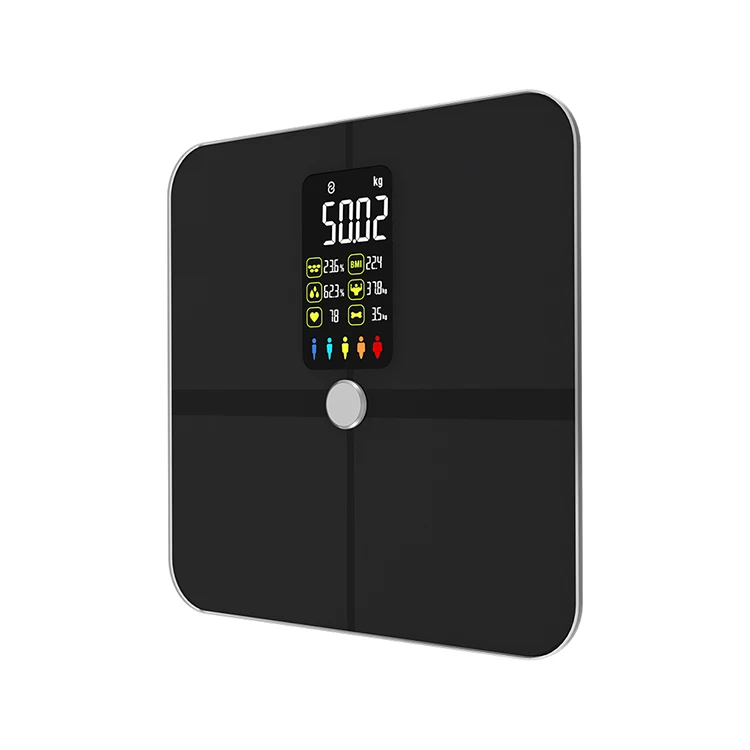 commercial big screen bathroom electronic smart digital body fat analyzer weight scale