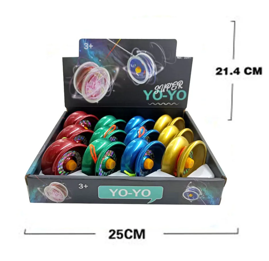 Оптовая продажа Популярные Железные волшебные шарики Yoyo для детей рекламный подарок