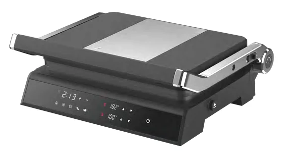 2000W Electric Contact Grill New Design Electric Grills Panini Commercial Gas Cast Iron Maker Contact Grill