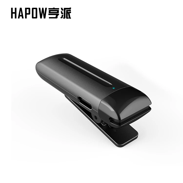 Hapow Cheap price lapel microphone lavalier wireless professional mic digital wireless stereo microphone