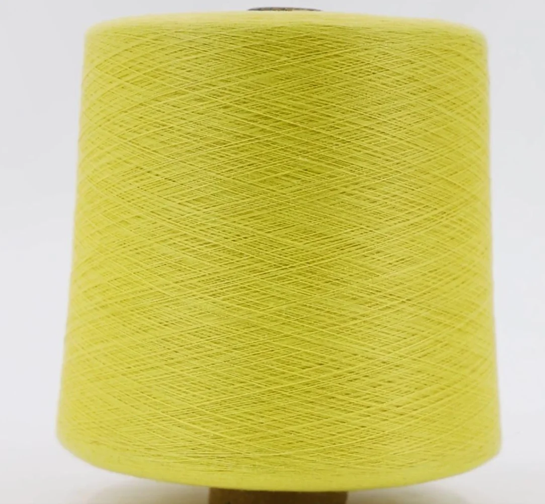 Natural Yellow Anti-Cut Para Aramid Sewing Thread Spinning Yarn For Knitting
