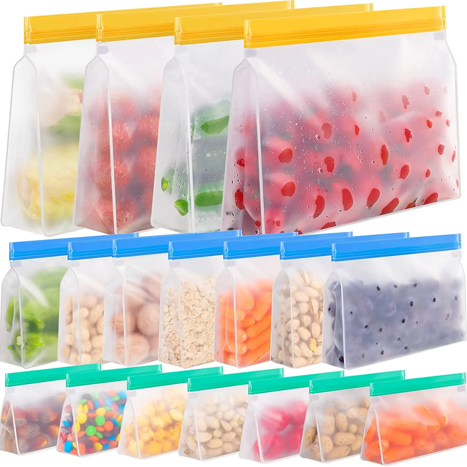 Silicone Food Storage Bag Food Storage Bag Reusable Silicone Food Storage Bags