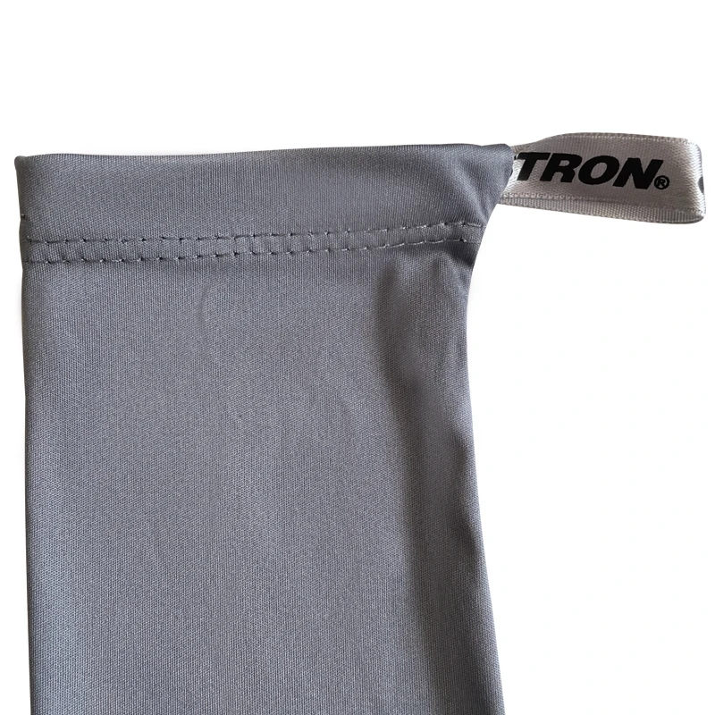 RPET Microfiber Eyeglass Pouch PU Velvet Fabric Sunglasses Case with Bead Lock Soft Store for Glasses