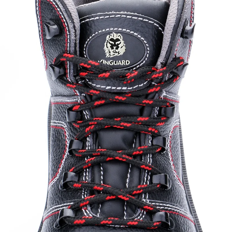 black hammer buffalo leather safety construction acid resistant safety shoes
