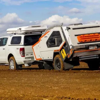 Factory Supply Small Lightweight Camper Accessories Travel Trailer Offroad with Bathroom and Kitchen for sale