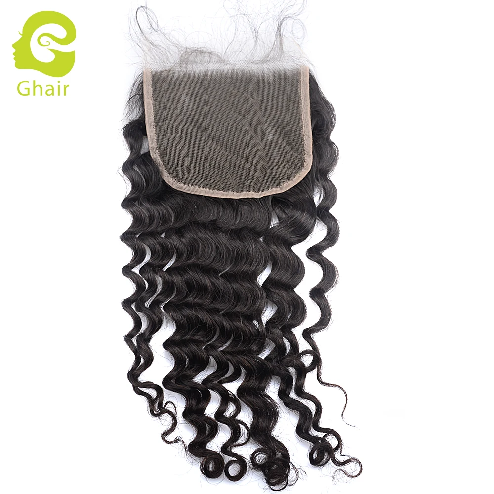 
Wholesale 10A+ HD thin lace closure 5x5 film lace closure in body wave 