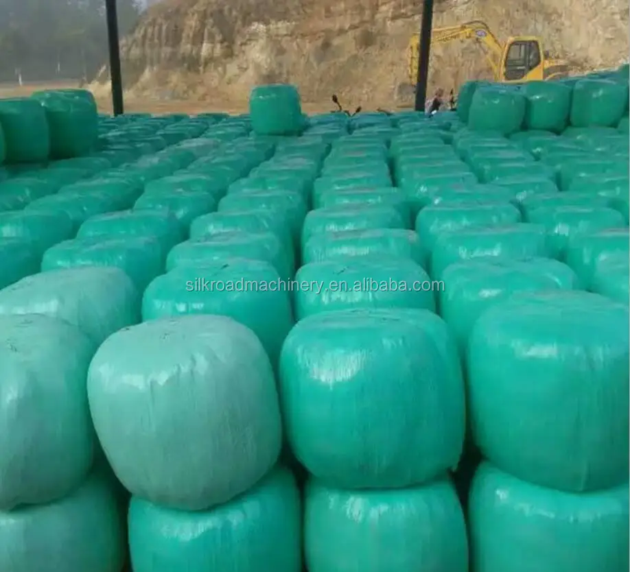 Small Round Chopped hay Baler Wrapper Machine