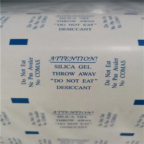 custom non-woven fabric packaging paper for silca gel desiccant packing