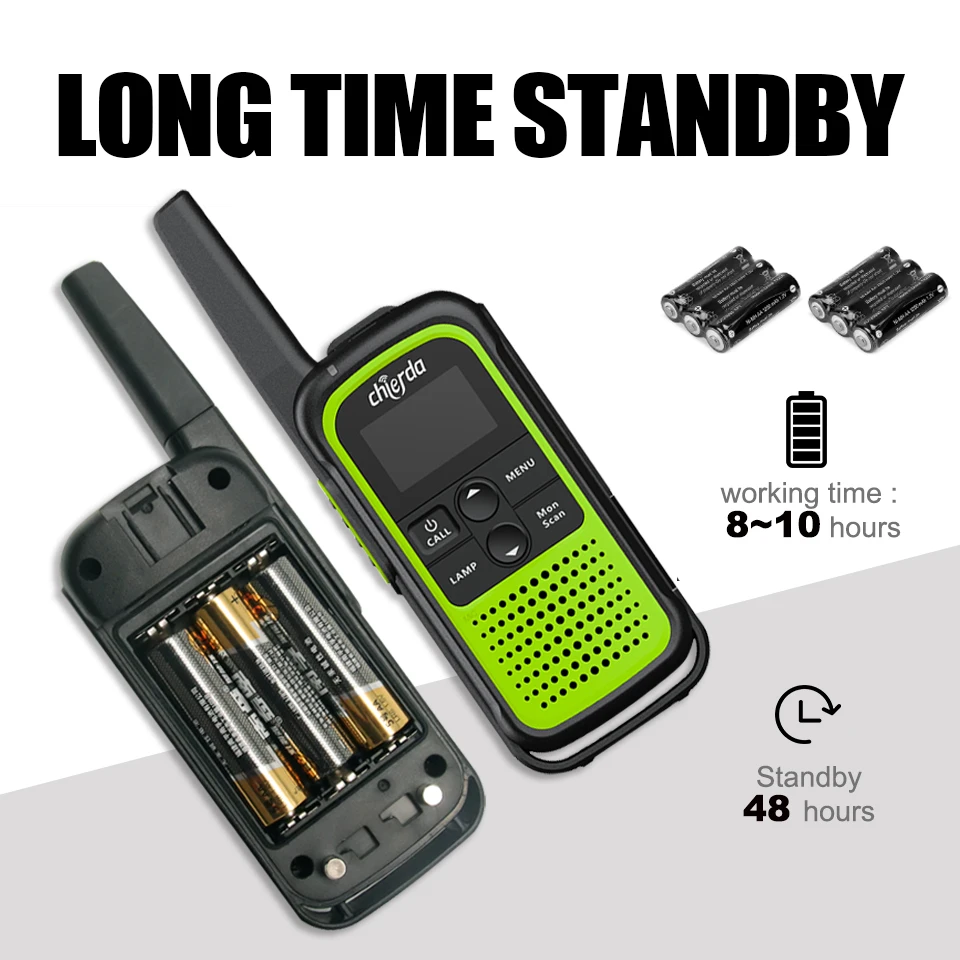 Chierda JV01 Mountaineering outdoor communication team small handheld walkie-talkie
