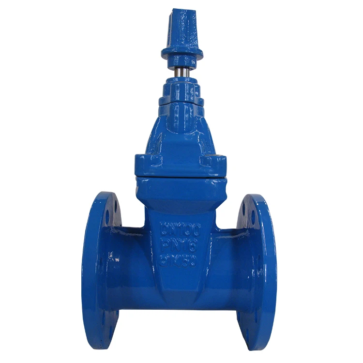 
MADE IN CHINA PN10 PN16 Z45X BS5163 Soft Seal flange ductile iron gate valve with square head 