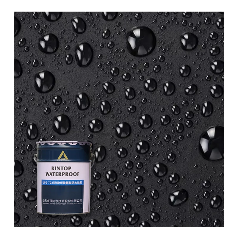 KINTOP UFG-705 Modern Non-Curing Rubber Bitumen Waterproof Coating Basement Swimming Pool Repair Leakage Epoxy Polyurea Acrylic
