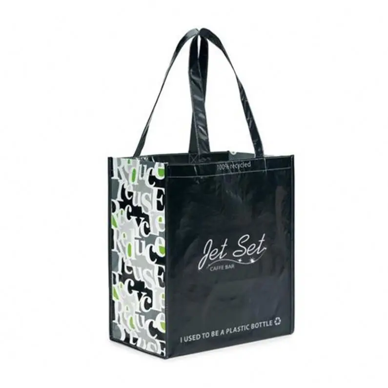 China Manufacturer Wholesale Price Custom Printed Eco Friendly Recycle Reusable Pp Laminated Non Woven Tote Shopping Bags