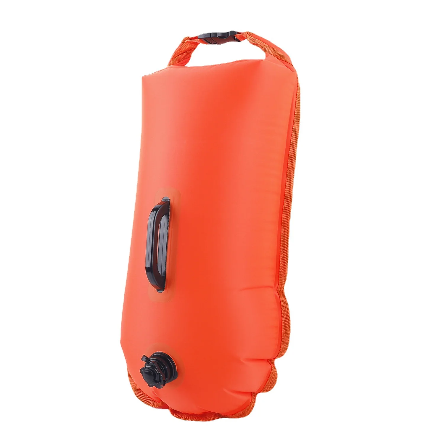 PVC Swimming Buoy Waterproof Floating Swim Air Bag Buoy Open Water TPU Inflatable swimming buoy Safety  Ocean backpack OEM