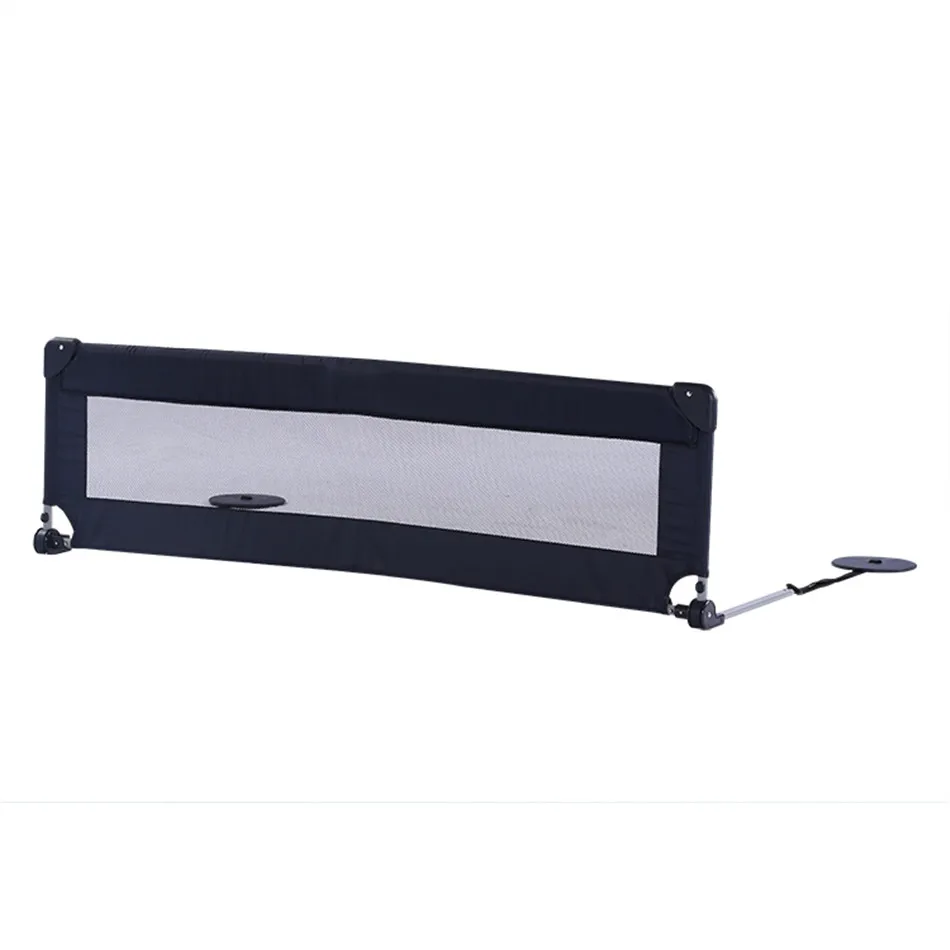 Easy Foldable Child Safety Baby Bed Rail Barrier Fence Bed Side Barrier Guard For Kids Red Baby Bed Fence