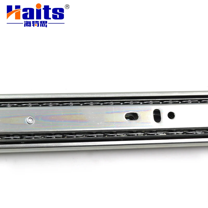 Hot Sale Customized Furniture Triple Extension Drawer Slide Rail Ball Bearing Telescopic Slide