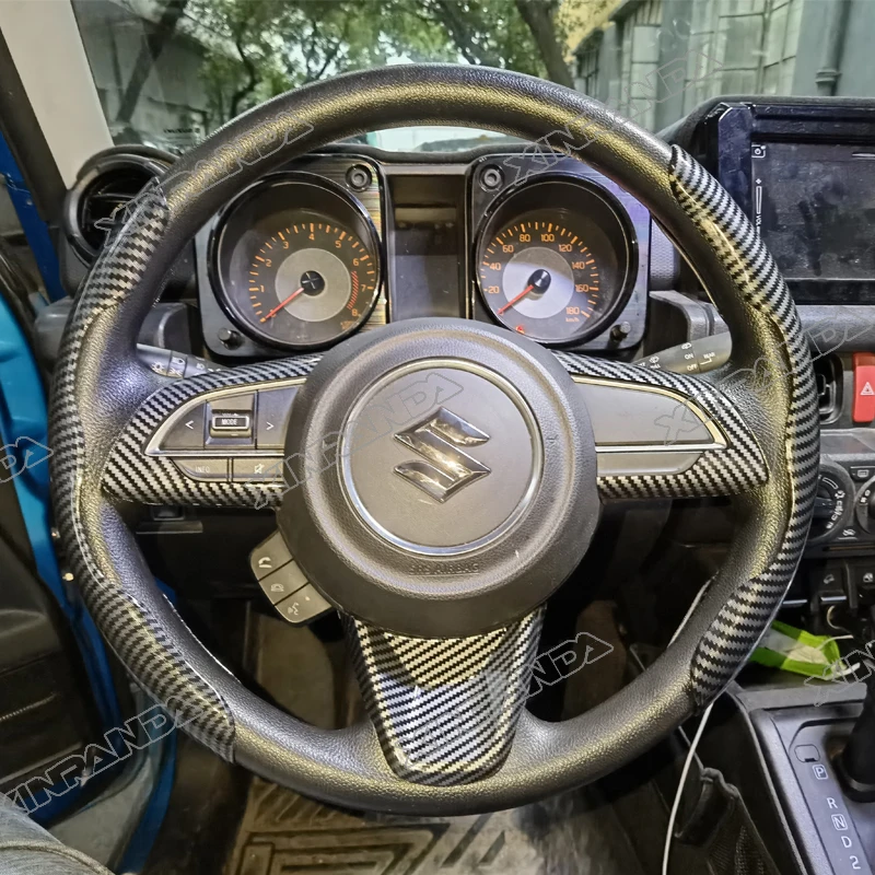 Jimny Gen4 Sierra 4x4 автомобильный чехол на руль для Suzuki JB74 JB64 JB74W JB64W 2018 2019 2020 2021 2022