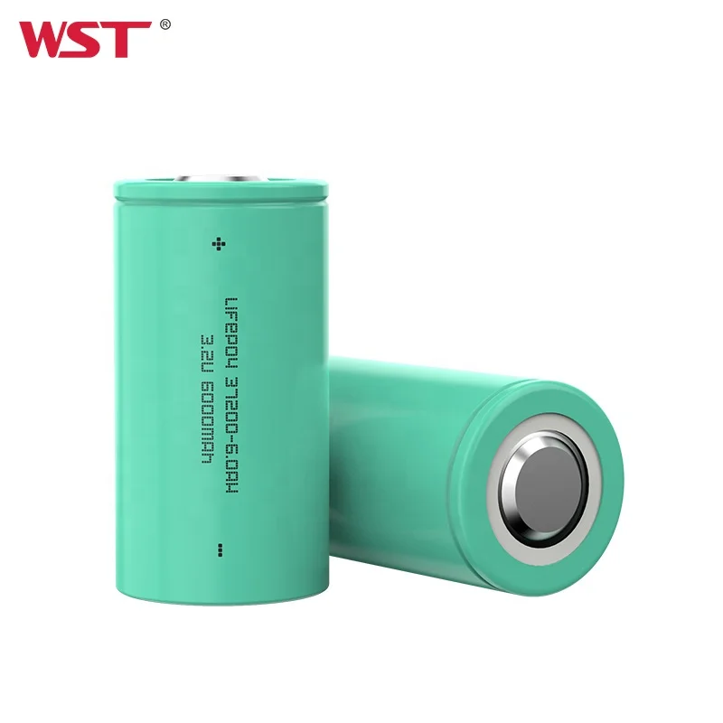 WST 32700 5000mah 6000mAh Rechargeable LiFePO4 Battery Pack for Outdoor Robots Flashlight