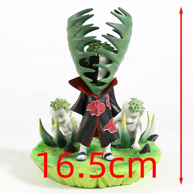 Akatsuki Deidara Zetsu Kakuzu Hoshigaki Kisame PVC Statue Figure Collectible Model Toy