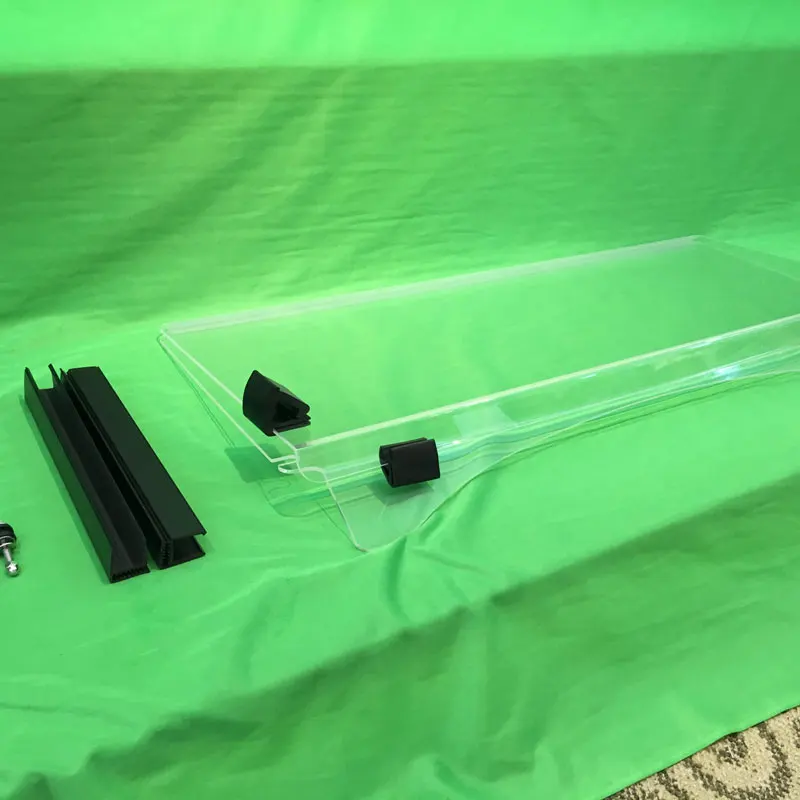 DOT Approved Wholesale Folding Tinted Color Acrylic Golf Cart Car Windshield