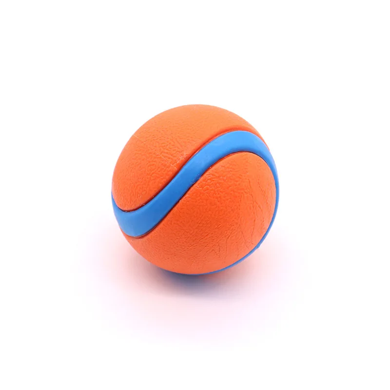 Hot Selling Pet Interactive Toys Custom Soft TPR rubber ball Chuck it Ultra Ball Dog Toy for pet chew toys
