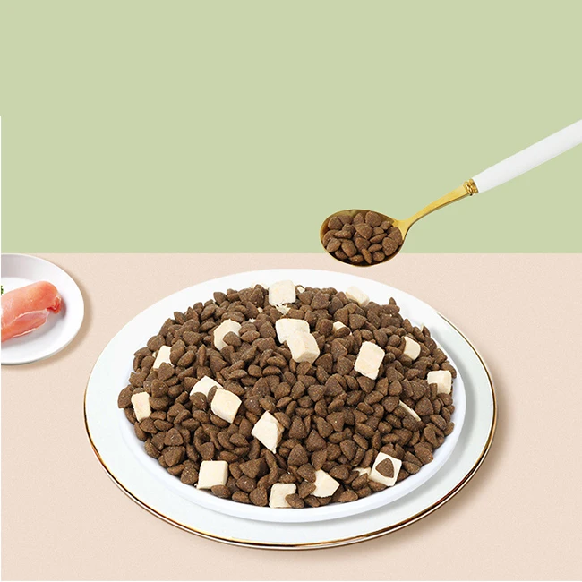 pet food dried kibble for premium adult cat food