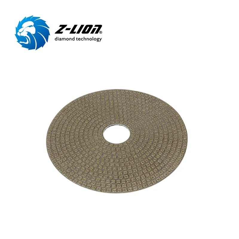 High Efficiency Electroplated Diamond Polishing Pads Zlion