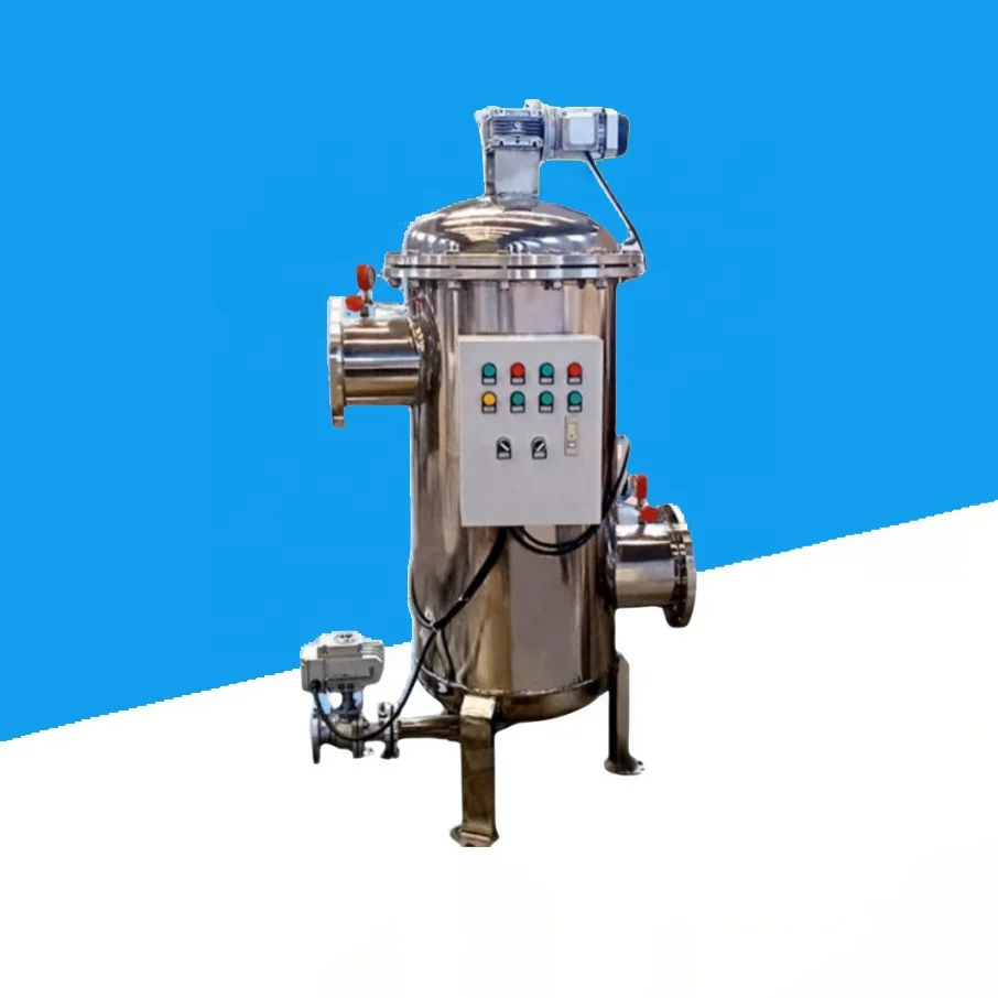 Customized SS304 316 Scraper Type Auto Self-cleaning Filter Brush Type Automatic Self Cleaning filter for chemical industry