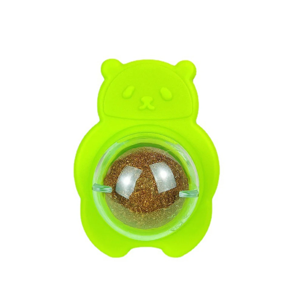 2023 Hot Selling Catnip Toys Pure Natural Catnip Rotating Interactive Cat Mint Pet Cat Catnip Ball