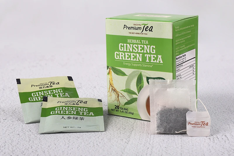 
Organic Green Tea Ginseng Root Extract Ginseng Green Tea 