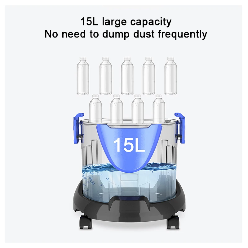 Professional Factory 1400W Powerful Wet And Dry Household Electric Water Filtration Carpet Vacuum