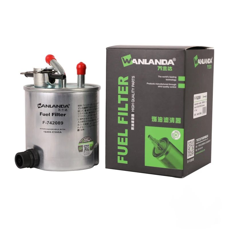 HIGH QUALITY FACTORY PRICE  WANLANDA BRAND FUEL FILTER FOR Nissan OE NO.16400-ES60A