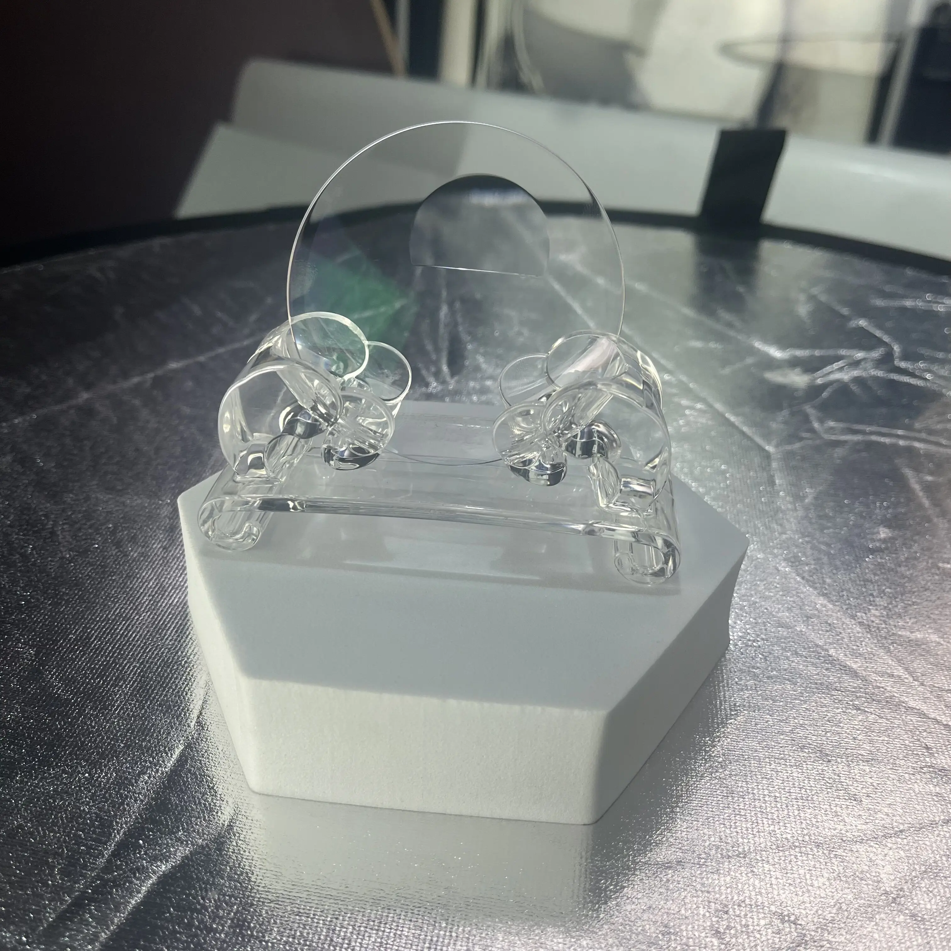Низкая цена 1 67 pgx белый плоский верх синий вырезать объектив оптические