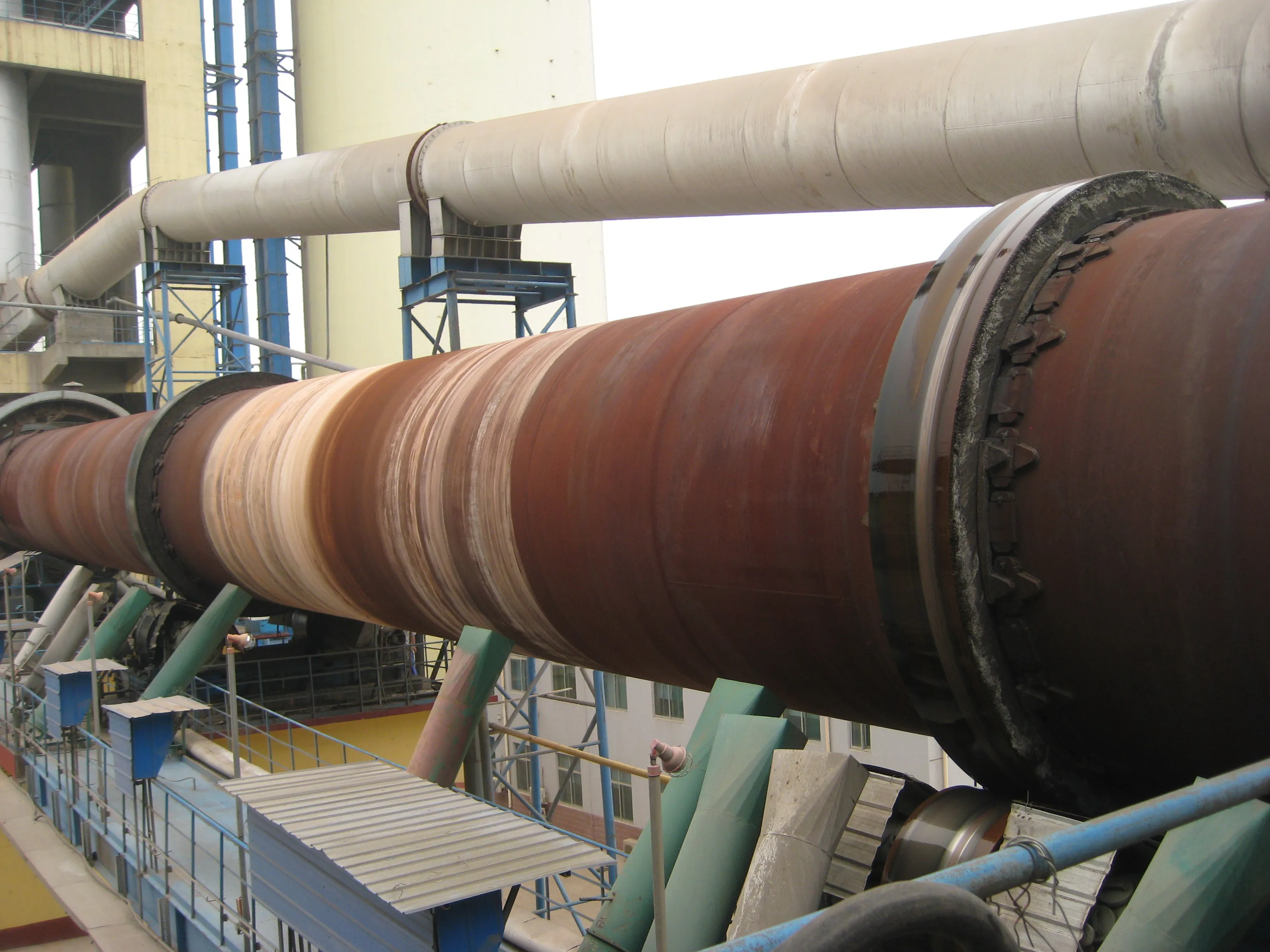 horizontal lime activation revolving rotary kiln