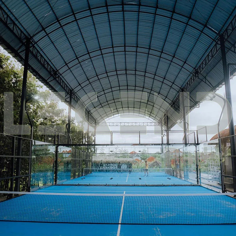 High quality Outdoor Paddle Tennis Court Sports Modular Cancha De Padel Tent  Padel Tennis Court with Cover Roof