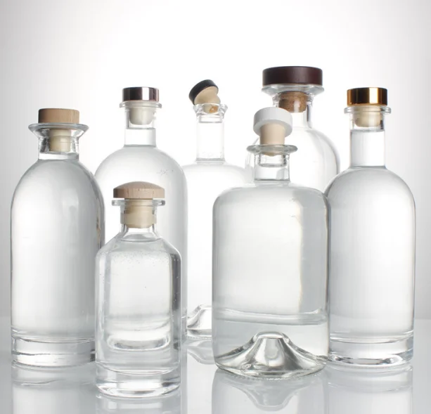 Wholesale 375ml 500ml 750ml:Cooking Oil Sauce Vinegar black matte olive oil bottle glass with cork lid