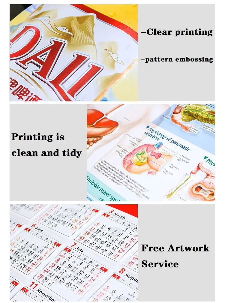 Factory custom wholesale waterproof outdoor pvc vinyl offset 3d poster digital printing custom high quality anime poster print