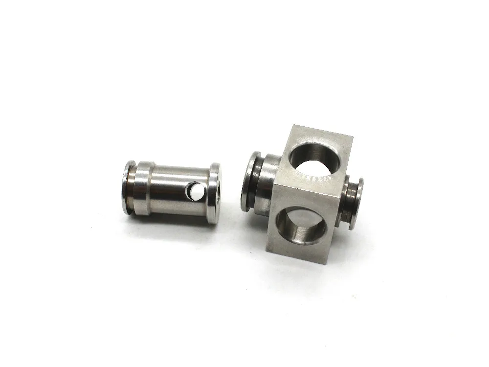 Good Quality Precision Stainless Steel Hot Melt Glue Gun Parts Socket Block