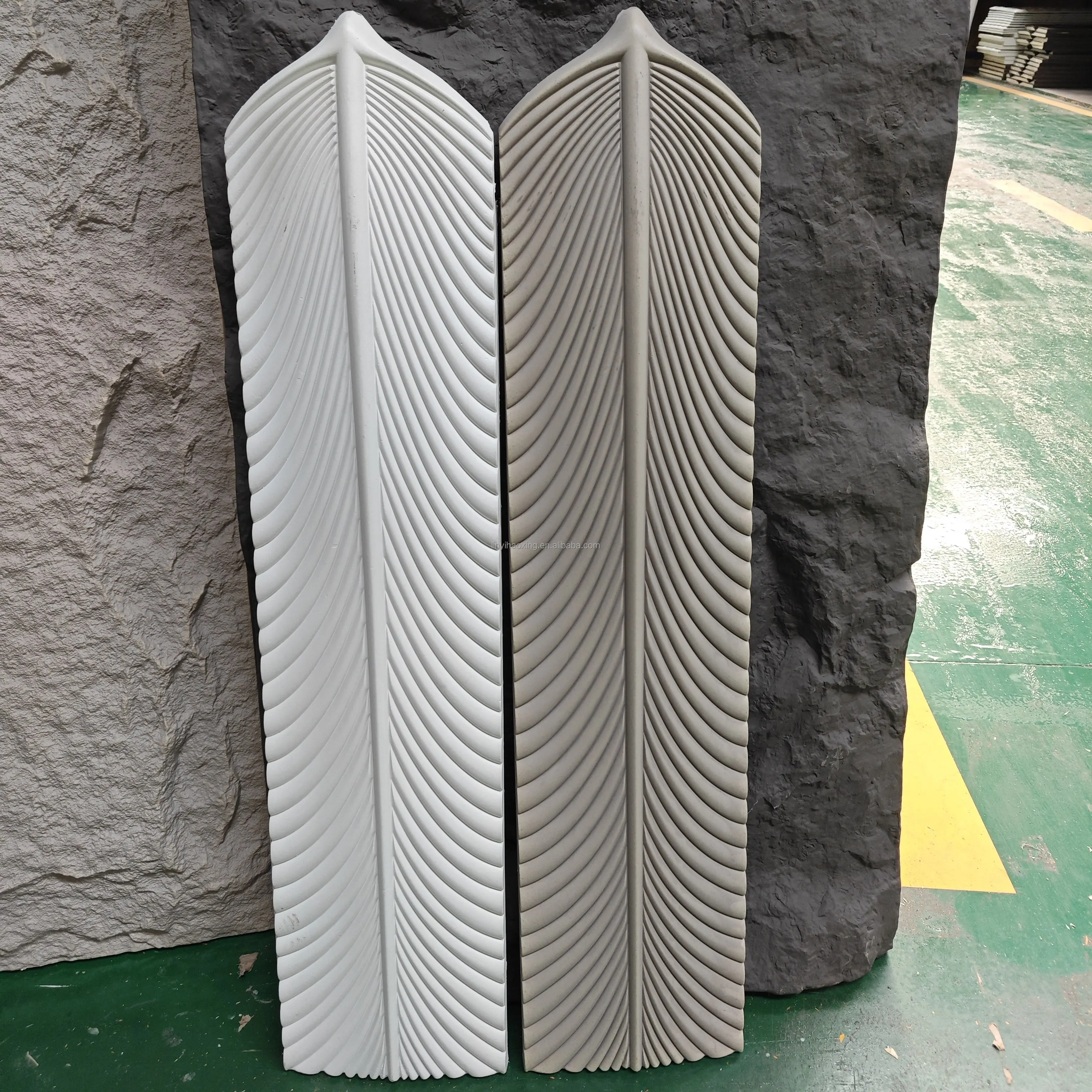 3D Decorative Polyurethane / PU Faux Culture Stone Outdoor Waterproof PU Mushroom Stone Wall Panel Veneer