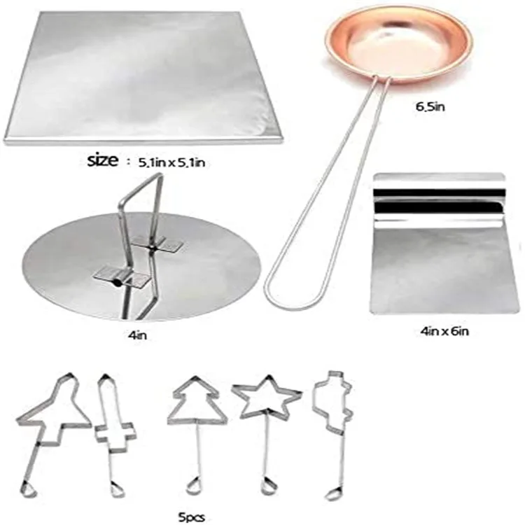 Squid Game Custom Food Grade Stainless Steel DIY Cookie Cutter Cookie Moulds