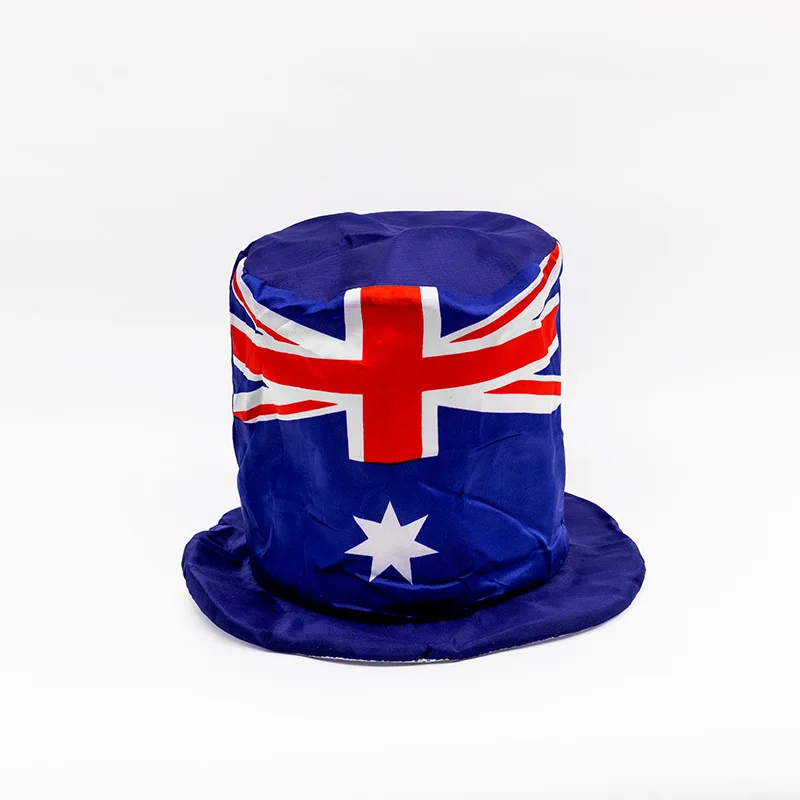 Custom 2022 Qatar World Cup Fans Accessories United States Spain Portugal High Hat Foam Flag Hat Caps Manufacturers