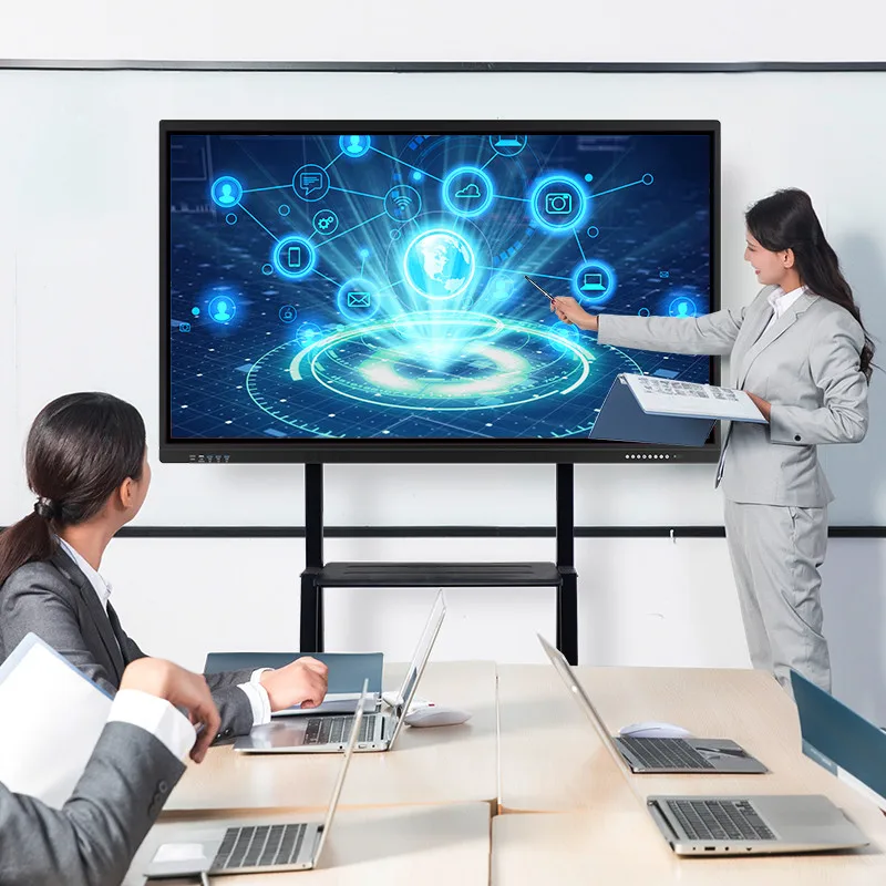 Touchpie TouchPie 75 inch cheap price interactive whiteboard Training Meeting LCD clever capacitor touch screen smart class interactive whiteboard
