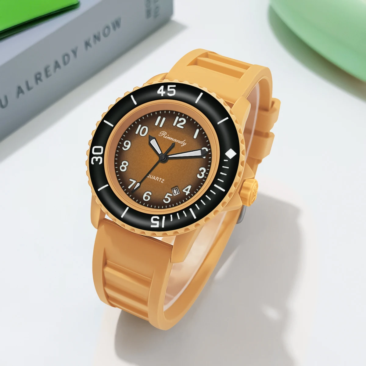 WJ-11415 Candy Color Cute Charming Vogue Girls Hand Watch Best Selling Wholesale Cheap Silicone Strap Quartz Watch For Women