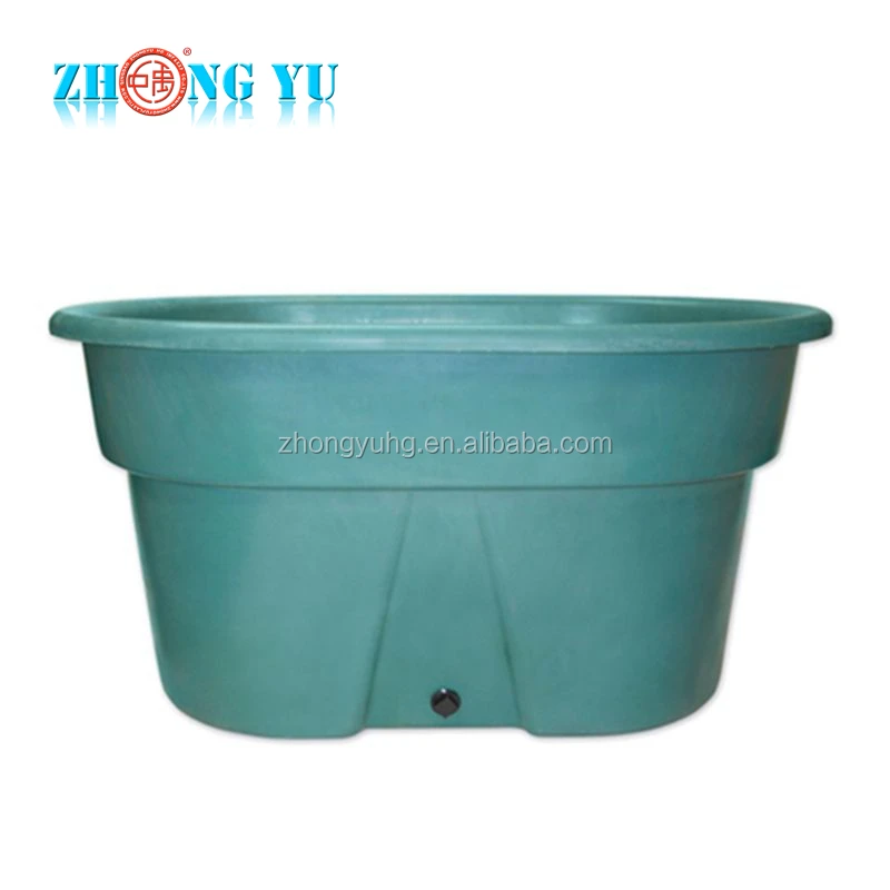 Heavy Duty Plastic Horse Feeding Bucket Water Trough For Animal Feeding