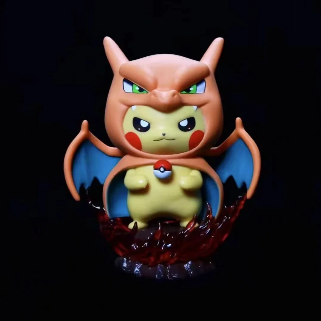 Pokemon Pikachu COS Charizard Dream Gengar Mewtwo Figure