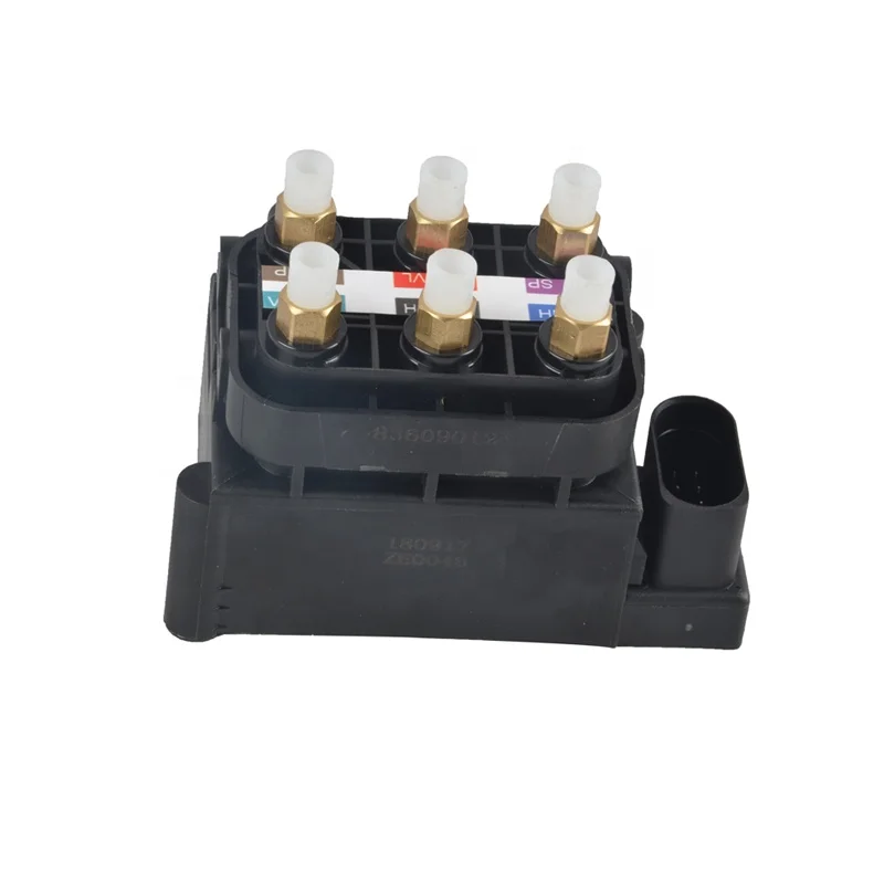 4F0616013 4Z7616013 Solenoid Valve Unit for A8D3 A6C6 A6C5 Air Suspension Valve Block