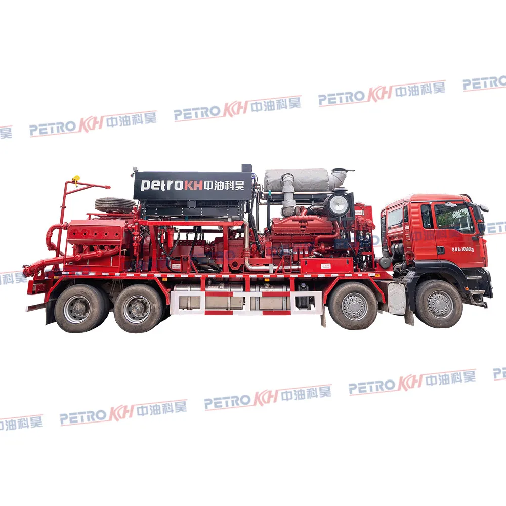 YLC2000 Fracturing Truck fracturing gas oil petroleum Drilling Equipment Machine Petroleum Special Vehicles Fracturing Truck