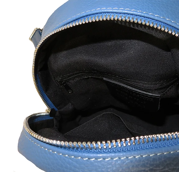 Top Sale Italy Brand Unique Design Sporty Style Genuine Leather Backpack For All Season For Export