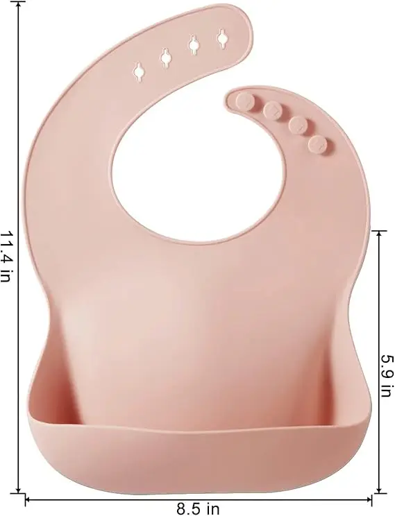 Design Competitive Price Bibs Baby Silicone Silicone Baby Bibs Cotton Waterproof Baby Bibs Silicone