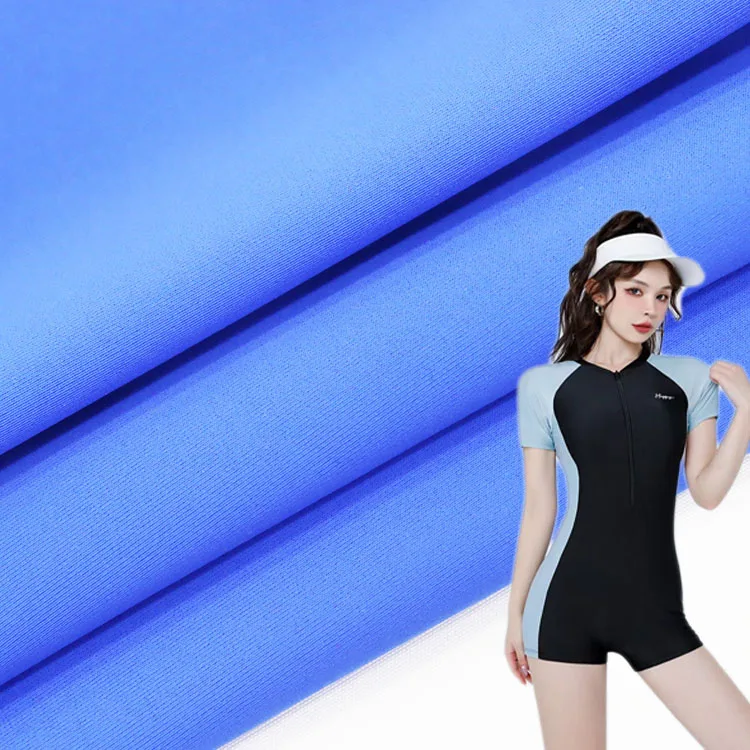 New item 82%polyester 18%spandex 215gsm elastic fabric for biflex