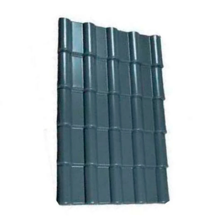 Plastic spanish resin tile asa roofing sheet pvc synthetic style